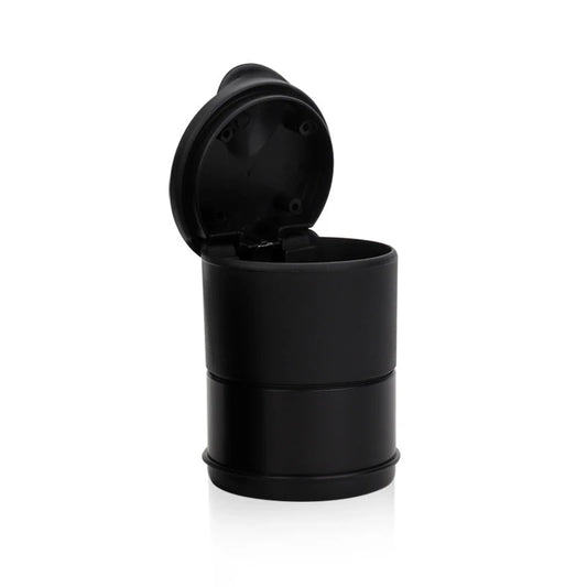 Portable Car Ashtray, One Touch Open with LED Automatic Indicator, Blue Light, Flame Retardant, Cigar Smoke Ash Tray, Car Accessories