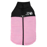 Warm Pet Clothing Winter Reflective Dog Costume Soft Windproof Zipper Jacket Coat With D-ring For Small Dog Chihuahua Labrador