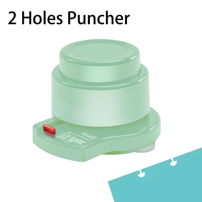 Fromthenon Mushroom Disc Hole Punch 2/4/11 Holes Puncher for A4 B5 A5 Discbound Letter Junior Notebook Planner Stationery