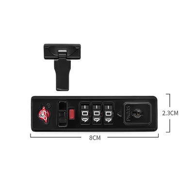 TSA Customs Lock Luggage Compartment Password Lock Accessories PKE Buckle Trolley Case Accessories Buckle Luggage Bag Lock