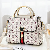 New Shoulder bag Women bag tote luxury designer handbag women Handbags leather Printed monogram single shoulder straddle bag