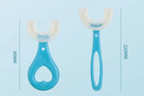 Baby Toothbrush Children 360 Degree U-shaped Child Toothbrush Teethers Baby Tooth Brush Silicone Kids Teeth Oral Care Cleaning