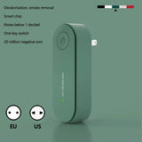 New Portable Air Purifier Anion Air Purification Air Freshener Ionizer Cleaner Dust Cigarette Smoke Remover Toilet Pet Deodor