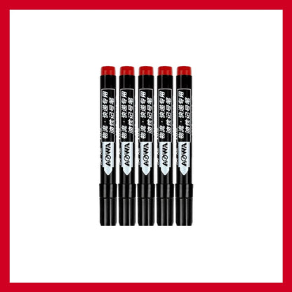 5-50Pcs Waterproof Oil-based Marker Pen Markers Black Blue Red Ink for Glass Metal Stationery Art Drawing Office School Supplies