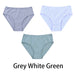 Grey White Green