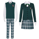 New Anime Kids Girl Roleplay Cosplay Costumes Zoey Full Costume Set for K-pop Halloween Carnival Party Suits Clothes Outfit