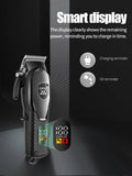 hiena Hair Clipper Kit for Men Electric Shaver Hair Trimmer Professional Cutting Machine Hair Trimmer with LCD Digital Display