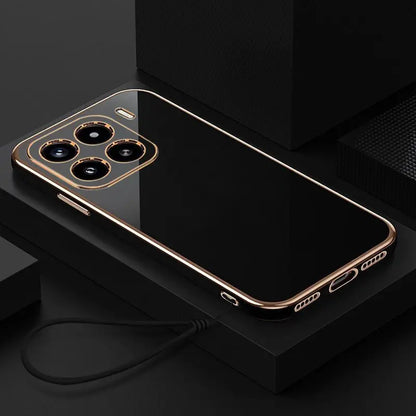 For Xiaomi 15 Pro Case Xiaomi 15 Phone Case Mi 15 Pro Case xiao mi 15 Luxury Square Plating Shockproof Back Cover