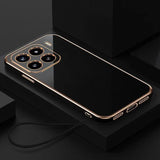 For Xiaomi 15 Pro Case Xiaomi 15 Phone Case Mi 15 Pro Case xiao mi 15 Luxury Square Plating Shockproof Back Cover