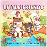Cozy Atmosphere Relaxing Coloring Book for Adults and Teens Bold Easy-to-follow Patterns and Girl Moments