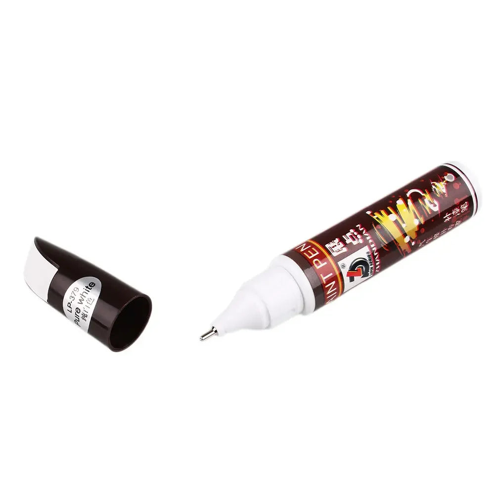 Car Paint Scratches Repair Pen Brush Waterproof Paint Marker Pen Car Tyre Tread Care Automotive Maintain Black White Red Silver