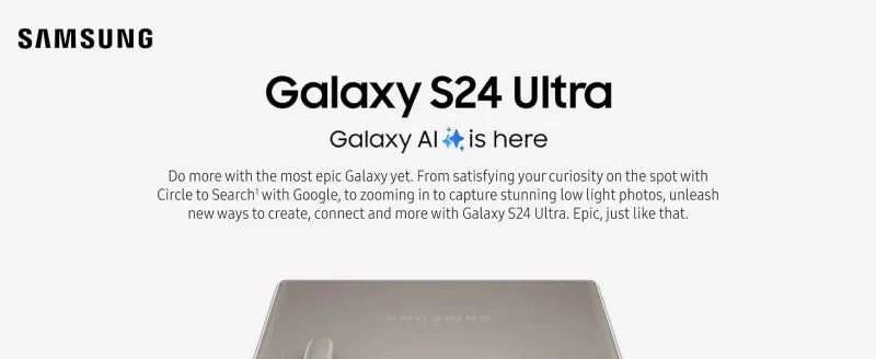 Samsung Galaxy S24 Ultra 5G S928U1 S928B S928N S9280 6.8" ROM 256/512GB/1TB RAM 12GB Snapdragon NFC Original AI Cell Phone