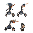 Baby Stroller Baby 3 in 1 Stroller Baby Lightweight Cars High Landscape Luxury Carriage for Newborn Travel Pram Portable Trolley