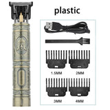 T9 LCD Electric Hair Trimmer Oil Shaving Head Electric Clipper Engraving Electric Clipper Hair Precision Trimmer for Men Care