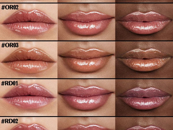 FOCALLURE Brillo labial perlado en barra, hidratante, de larga duración, sexy, brillante, lápiz labial, maquillaje, cosméticos