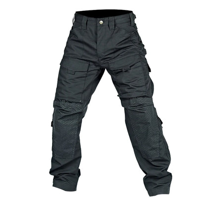 Tactical Pants Men Multi-Pocket Outdoor Cargo Pants Military Combat Trousers Men's Wear-Resistant Hiking Work Trousers Male