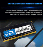 Latumab SODIMM Memoria DDR4 DDR3 DDR3L DDR2 16GB 8GB 4GB 2GB 3200 2666 2400 2133 1866 1600 1333 800 667 MHz Laptop Ram Memoria