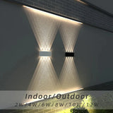 LED Wall Lamp 2W 4W 6W 8W 10W AC 85-265V Waterproof IP66 High Brightness Indoor And Outdoor Garden Decorative Lamp