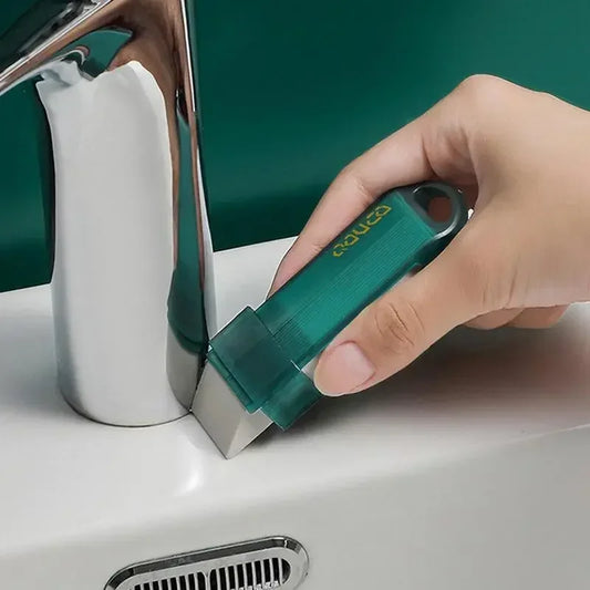 Reusable Stain Remover Rubber Eraser Kitchen Faucet Limescale Eraser Bathroom Glass Stain Rust Remover Cleaning Supplies