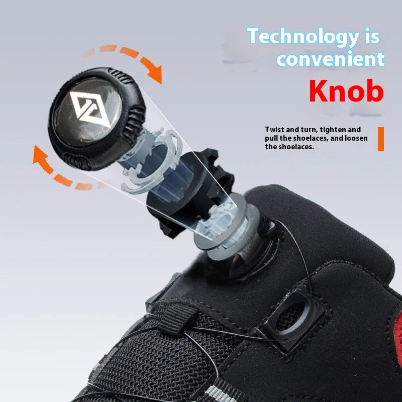 Anti-Piercing Steel Toe Safety Shoes, Certified Work Boots, Oilproof Slip Resistant for Construction & Industrial Shoes for Men