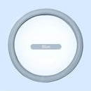 Napa Leather Perforated Patchwork Car Steering Wheel Cover, Non-slip, Breathable, Universal 15 Inch (Approx. 38cm)