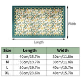Kitchen Draining Mat Non-slip Drain Dish Mats Coffee Pad Heat Resistant Placemat Dinnerware Dustproof Pads