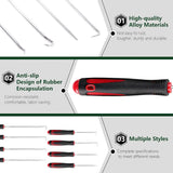 Car Auto Vehicle Oil Seal Screwdrivers Set O-Ring Seal Gasket Puller Remover Pick Hooks Tools Sealing Repair Tools 16cm 4Pcs