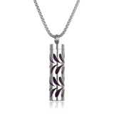 Stainless Steel Aromatherapy Necklace Diffuser Pendant Aroma Diffuser Locket Perfume Essential Oil Diffuser Pendant Necklace