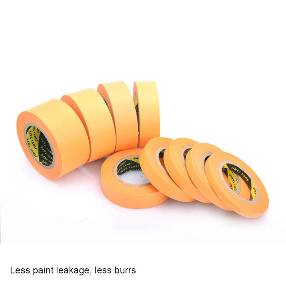 3/4/9 Rolls Model Masking Tape Fine Line DIY Cover Tape for Hobby Gundam Model Paint Tool 1/2/3/6/8/10/12/15/18/20/24/30mm