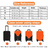 Suitable for 18-32 Inch Luggage Cover Elastic Fabric Luggage Protection Cover Luggage Dust Cover and More