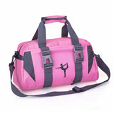 Bolsa de ejercicios de Yoga impermeable de nailon para entrenamiento, bandolera, bolsas deportivas para mujer, viaje, ropa de lona, ​​bolsas de gimnasio