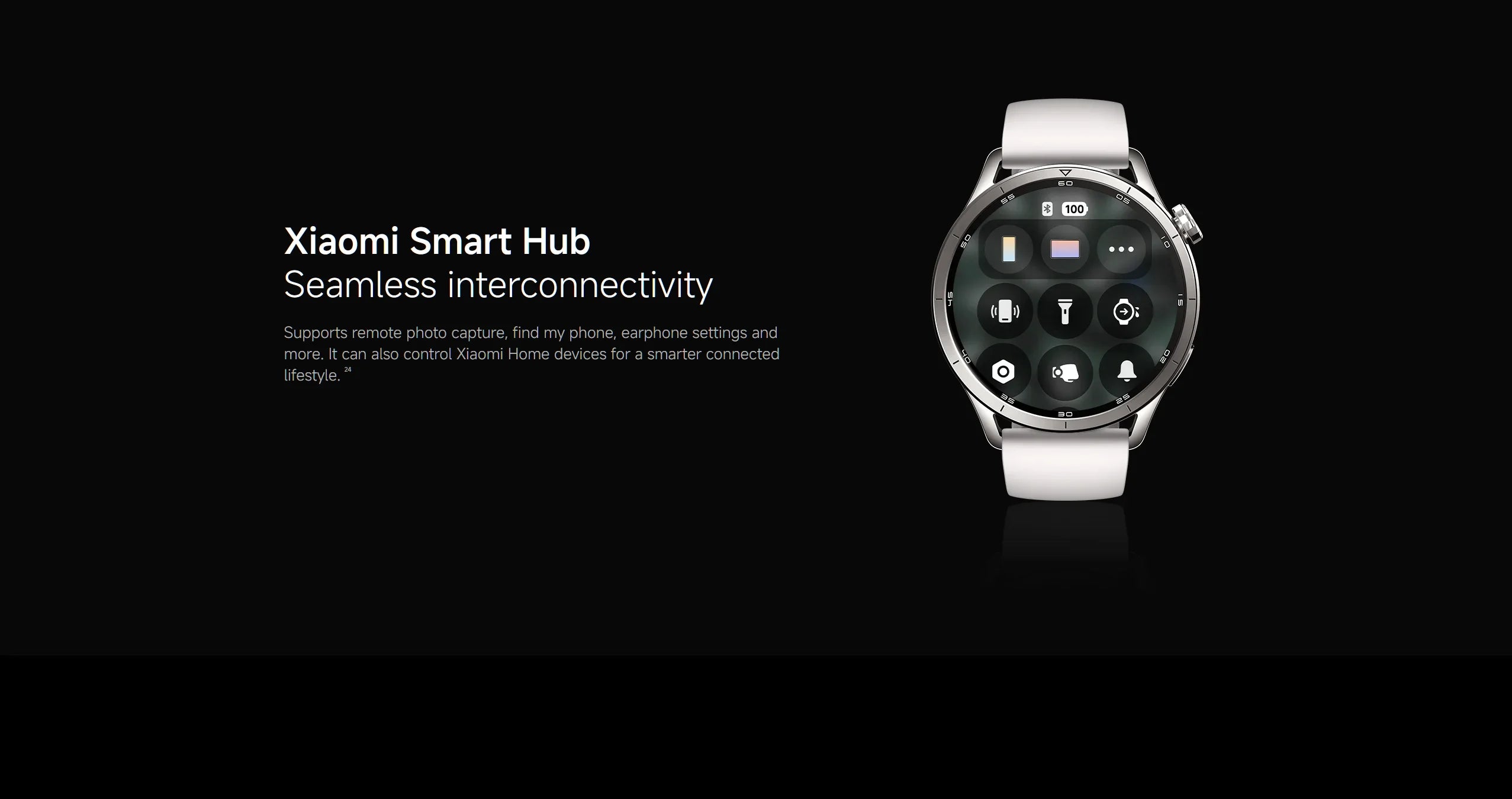 Smartwatch Xiaomi Watch S5 (Versão Global) – Tela AMOLED de 1,48", bateria com 21 dias de duração, monitoramento de saúde 24 horas e mais de 150 modos esportivos.