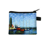 Oil Painting Coin Purse DIY Coin Bag Women Lipstick Card Keys Holder Money Bag Ladies Wallet Handbags For Women Small Kids Bags