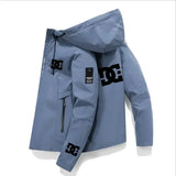 Nueva chaqueta impermeable de pesca para hombre de DC, primavera/otoño, sudadera con capucha, cortavientos, ropa deportiva, prendas de abrigo.