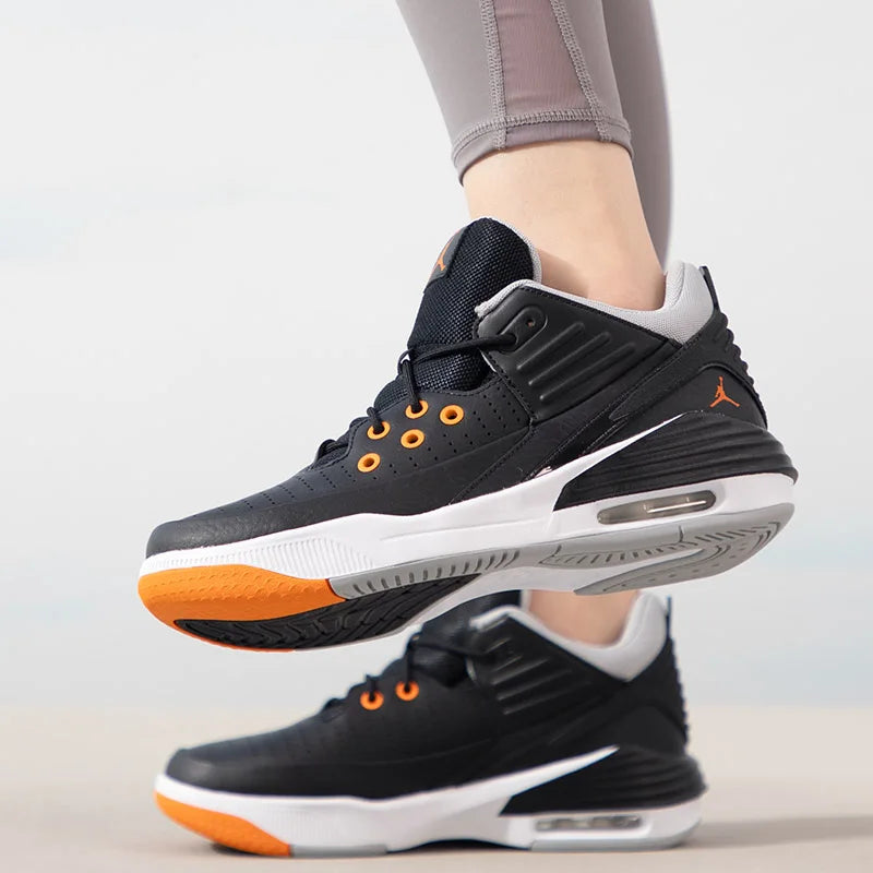 Nike basketball shoes women's shoes 2025 new JORDAN MAX AURA 5 cushioned cushioned light casual shoes DZ4352-008