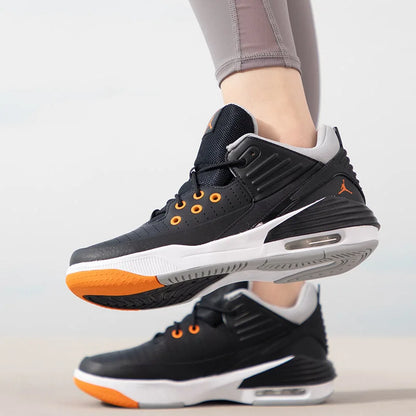 Nike basketball shoes women's shoes 2025 new JORDAN MAX AURA 5 cushioned cushioned light casual shoes DZ4352-008