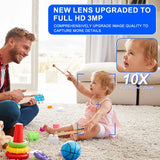 3MP 1080P HD Wireless Security Camera Indoor Outdoor Smart Surveillance Camera with Night Vision Baby Monitor CCTV Camera