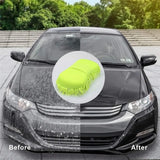 2Pcs Coral Car Wash Mitts Car Cleaning Sponge Care Detailing Brushes Auto Gloves Styling Car Cleaning Tools Auto Accessories