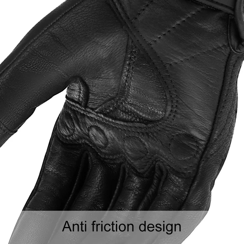S-XXXL Motorcycle Gloves Goatskin Leather Men Women Moto Glove Electric Bike Motorcycle Gloves Electric Cars Sale