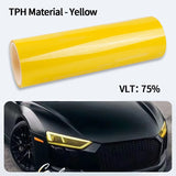 Car Headlight & Taillight & Fog Light Lamp wrap Film Smoke Black TPH PU PPF Protective Film For Car Styling Motorcycle Decorate