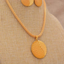 Jewelry Set For Women  Gold Plated With Necklace Pendant Nigerian Wedding Jewelry