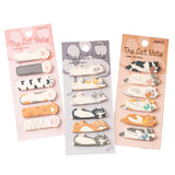 1 Set Stationery DIY Leisure Cat Series Cute Paper Memo Pad Sticker Post Sticky Notes Notepad School Office Supplies