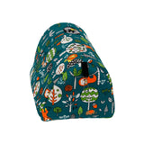 1pc Cute Print Bird Bed Mini Cage Rabbit Squirrel Mat Guinea Pig Nest Hamster House Small Animal Sleeping Bed Pet Hanging Cage