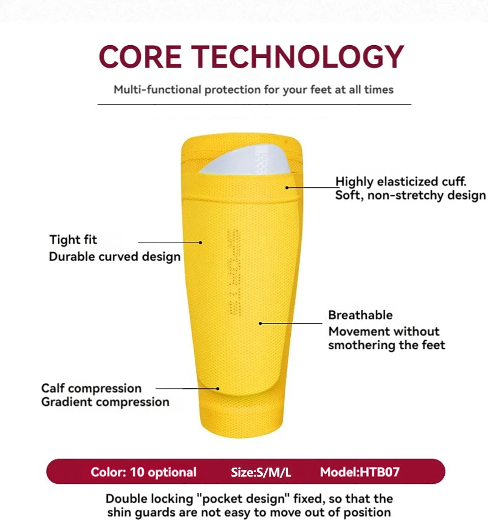 Loogdeel Soccer Shin Guard Covers,Shin Pads Socks Soccer Sock Sleeves Shin Pads Holders Shin Guard Sleeves for Kids Youth Adults