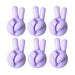 6PCS Purple