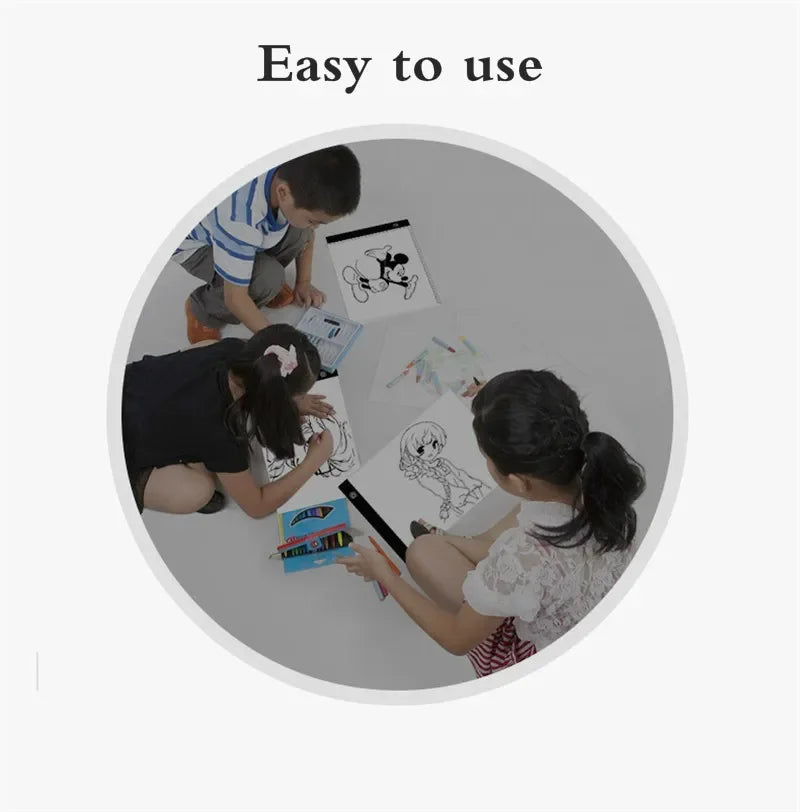 A3/A4/A5 Level Dimmable Led Drawing Copy Pad Board Children's Toy Painting Educational Kids Grow Creative Gifts For Children