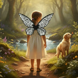 Fantasy Colorful Butterfly Fairy Wings Organza Sparkle Cosplay Wings Handmade Elf Wings Costume for Adult Kid
