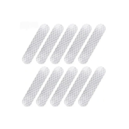 Helmet Warning Reflective Stickers Night Safety Driving Accessories Fluorescent Decorative Stickers Bicycle Motorcycle Car Decal