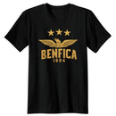 Men Tees Tops Casual Apparel Benfica Portugal T-Shirts Fashion BLACK RED T Shirts men new summer short sleeve drop shipping