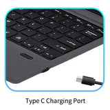 Wireless Bluetooth-compatible Keyboard With Touchpad Backlit Compatible For Surface Pro 3 4 5 6 7 Go 1 2 3 For Business trip